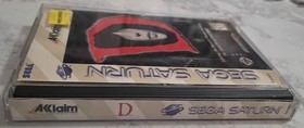 D (Sega Saturn) Cib Complete w/ Registration Card - Tested