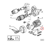 Startermotor Kit Fiat Ducato - Talent Original 9940914