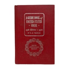 A Guidebook Of United States Coins 1972, 25th Edition.. Coin Collectors Redbook