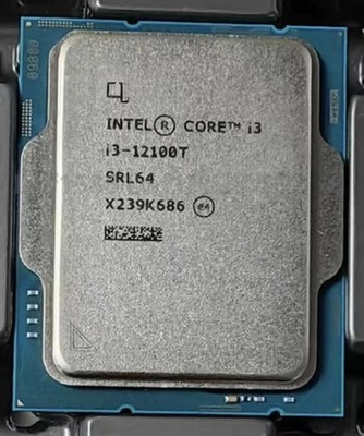 Intel Core i3-12100T 4core 8thread 12MB 35W 2.20GHz LGA1700 CPU processor
