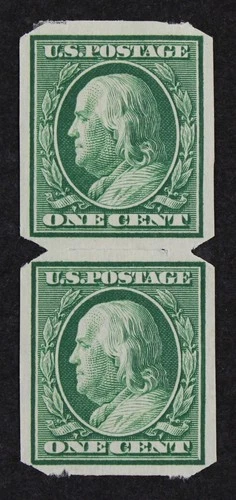 CKStamps: US Stamps Collection Scott#343 1c Franklin Mint H OG Vending Machine