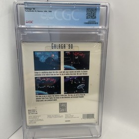 Galaga '90 (TurboGrafx-16, 1989) Complete CGC8.0 Sealed