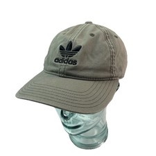 Adidas Trefoil Logo Dad Hat Light Olive Baseball Cap Adjustable One Size