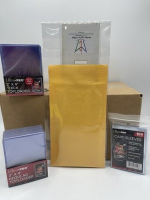Ultra Pro Top Loader, BCW Top Load Reusable Shipping Packaging      Starter Kit