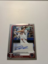 2025 Topps Chrome Update Alan Roden #AC-AR Auto Rookie RC 01
