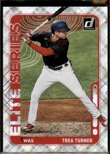 2021 Donruss #ES8 Trea Turner Elite Series Diamond