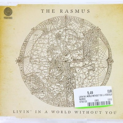 Music Musik MAXI CD The Rasmus   Livin' In A World Without You Gut