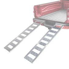 Aluminum Loading Ramp, 1250 LBS Loading Capacity, Portable Ramp for Motorcycles