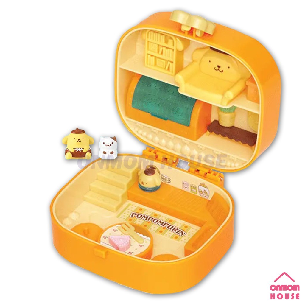 Sanrio Characters POMPOMPURIN What's in my Pocket with 2 Figure