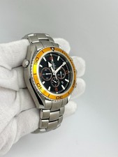 Omega Seamaster Planet Ocean 600M 2218.50.00 45.5mm Orange Bezel Steel Box 6