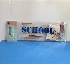 FREE SHIP Jolee's SCHOOL DAYS Scrapbook Stickers TEACHER PROM GRADUATION PENCIL