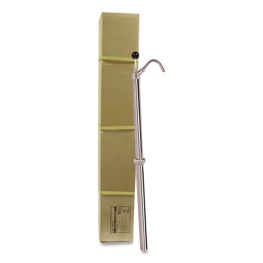 Boardwalk 422 22 oz 42.5" Tall Steel Bottle Pump - Chrome (6