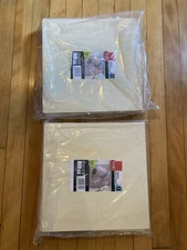 Wood Panels-12x12 For Art Projects Square Frame Paint On All Wood Lot Of Six New