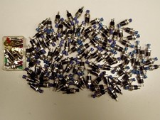 Einbautaster, stabile Bauart z. B. für Gleisbildstellwerk, 98 Stück, 3 Farben