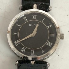 Gucci Quartz Watch 2040M Roman Numeral Dial Operat