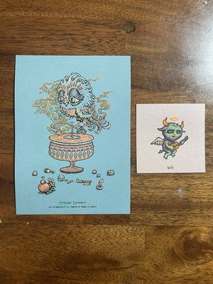 Marq Spusta Art  SPINNING SOUNDLY Mini & Micro- I DONT KNOW WHAT COLOR PAPER