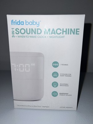 Frida Baby 3-in-1 Sound Machine + Sleep Trainer + Nightlight New & Sealed G6-18