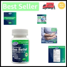 Extra Strength Gas Relief 125mg Simethicone Softgels – 365 Count for Fast Relief
