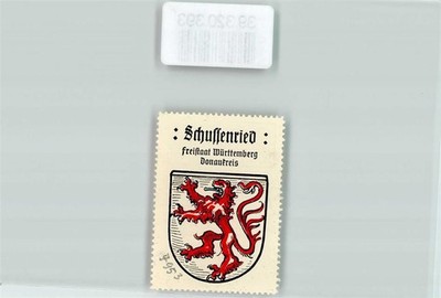 39320393 - 7953 Bad Schussenried Wappen Kaffee Hag Nr. 28 ca. 1920-1940 Roter