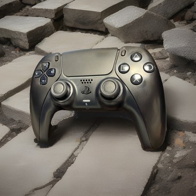 PS5 DualSense Controller in schwarz mit Hall Effekt Sticks (defekt) 