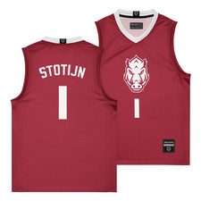 Arkansas Women's Basketball Cardinal Jersey - Phoenix Stotijn