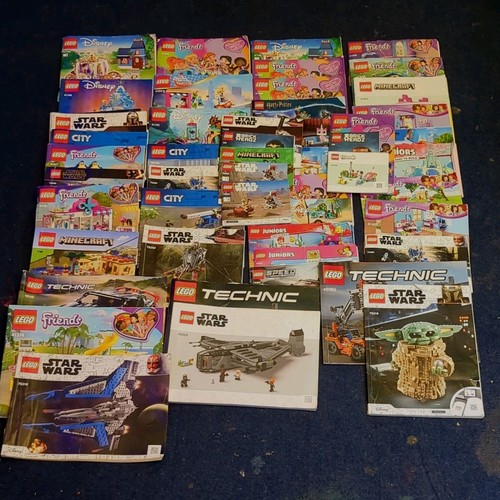 LEGO Instruction Manual Lot  50 booklets 