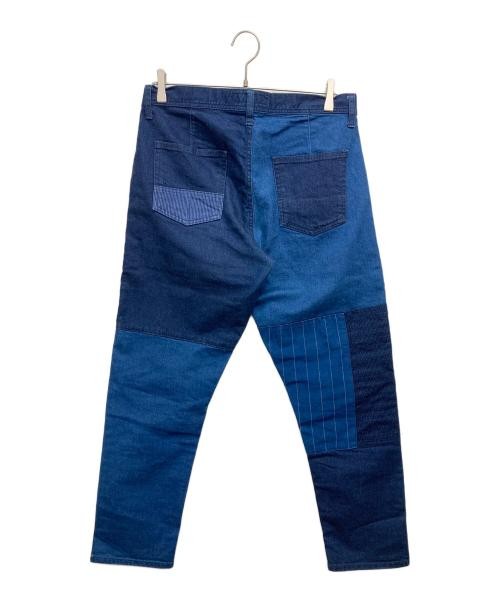 FDMTL                    Patchwork denim pants In… - image 2
