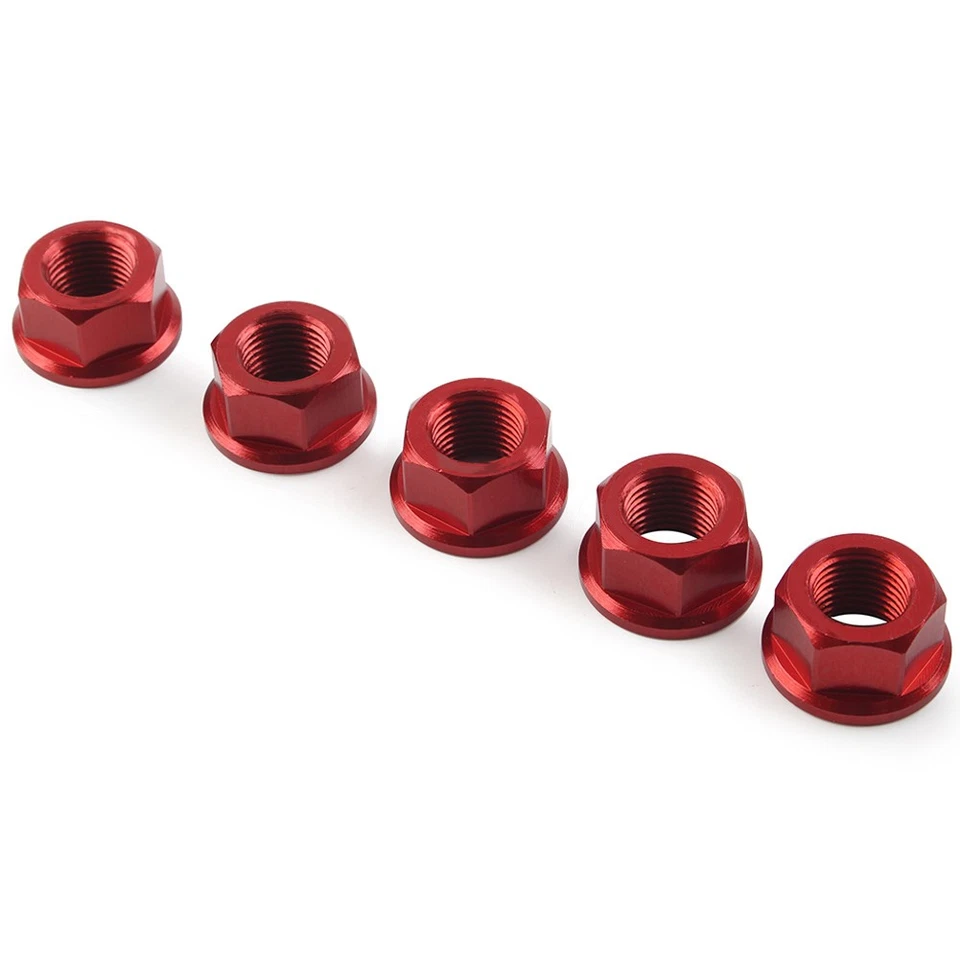 Tuercas de piñón traseras para motocicleta M10*1.0 para Ducati Hypermotard 796 Hyperstrada Foto 3 de 4