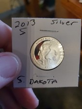 2013 S South Dakota Quarter ATB Mount Rushmore Clad PROOF Deep Cameo US Coin
