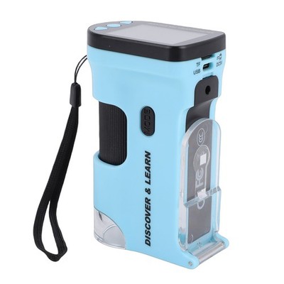Pocket Microscope 800X 2in LCD Color Screen 2000mAh Battery Multifunction P HNOX