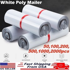 Poly Mailers Shipping Bags Plastic Envelopes Any Size 9x12 10x13 12x15.5 14.5x19