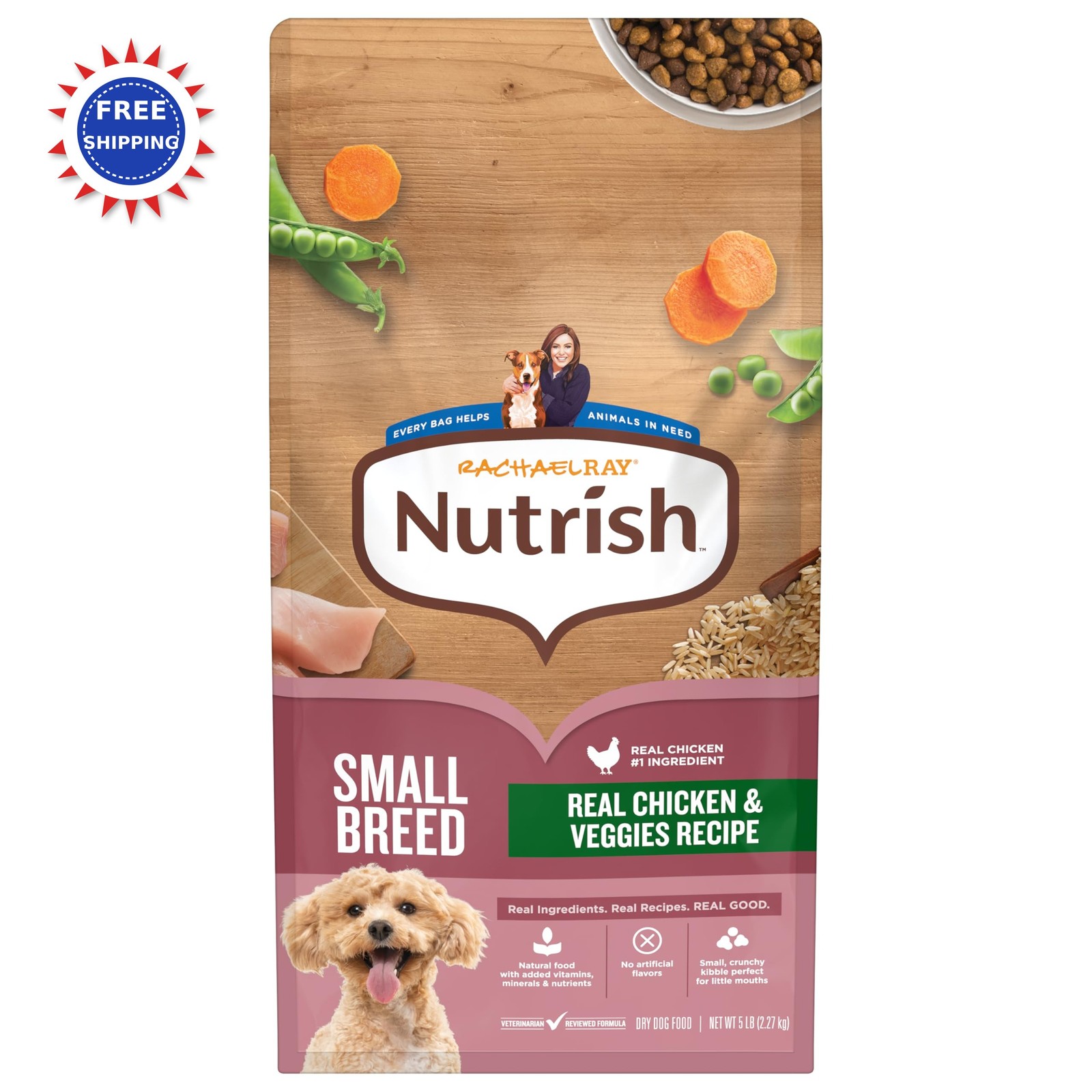 Small Breed Real Chicken & Veggies Recipe 5 Lb