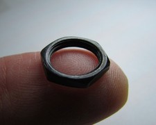 Lot 25 Vimex M9 x 0.75 Black Stainless Fine Jam Nuts 2.05 MM Thin, Switch Guitar