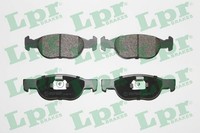 LPR Bremsbelagsatz Scheibenbremse 05P687 FüR Lancia Fiat Punto Van 16V 188 233