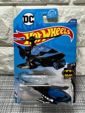 Hot Wheels DC Batman 2 5 Batcopter 195 250 Blue Black