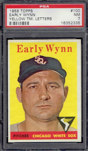 1958 Early Wynn [White] #100
