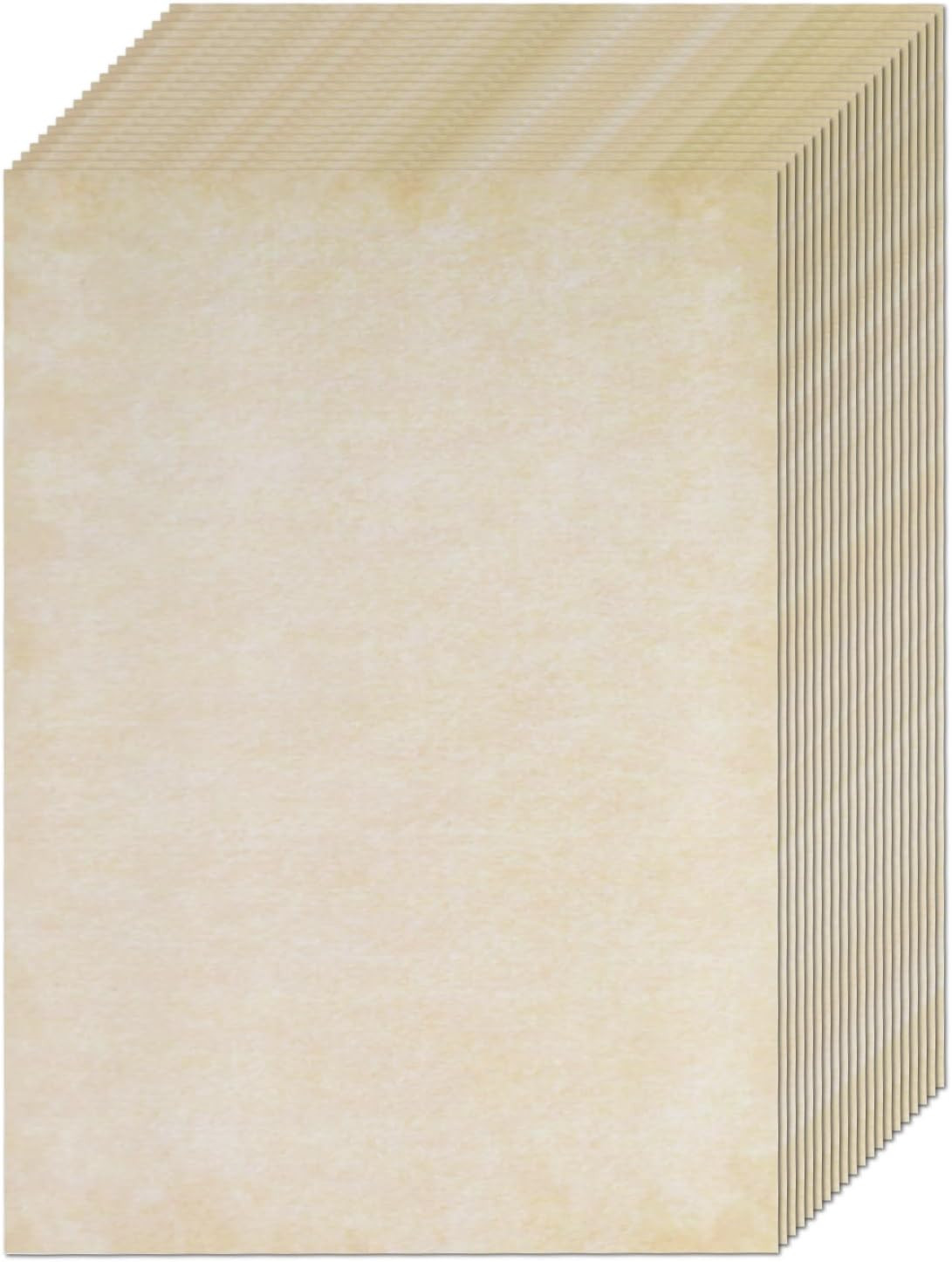 70 Sheets Vintage Paper, Writing Letter Papers, DIN A4 Vintage Craft Document Ce