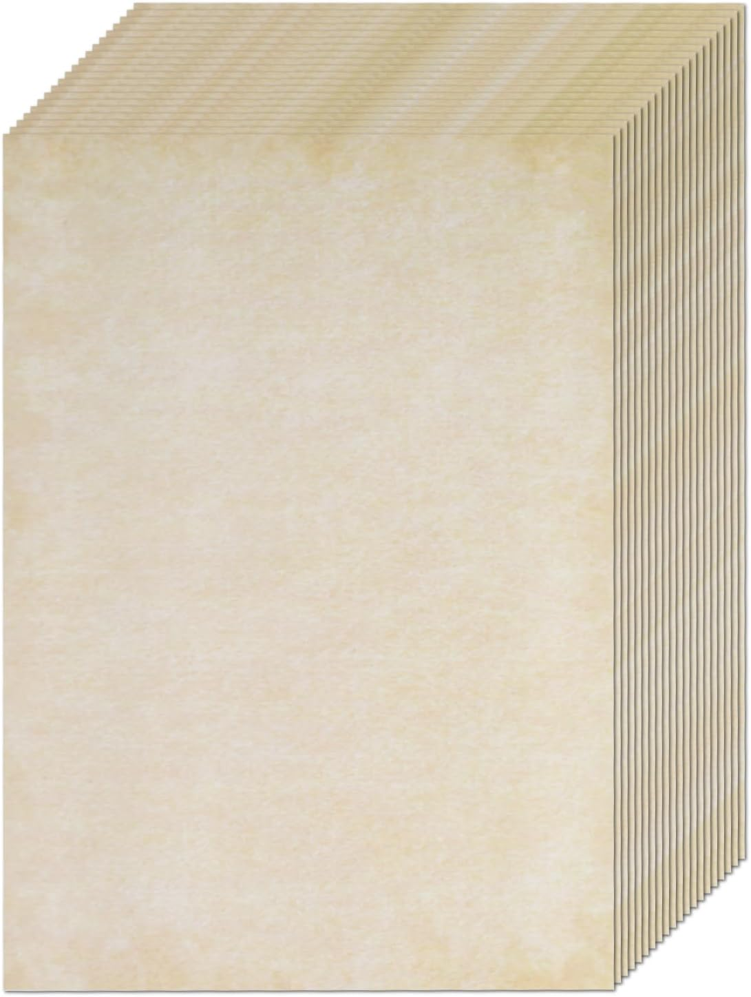 70 Sheets Vintage Paper, Writing Letter Papers, DIN A4 Vintage Craft Document Ce