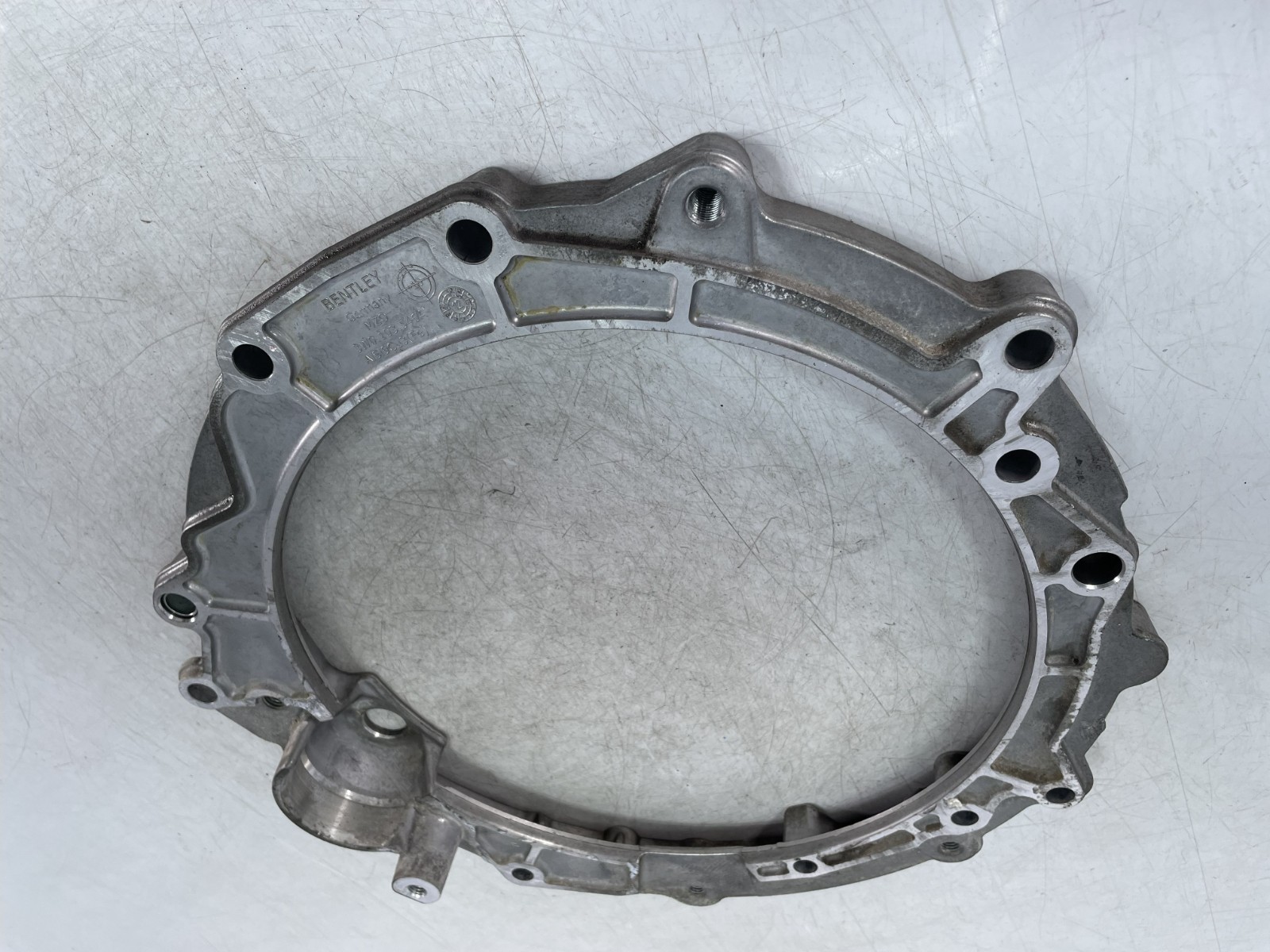 ✅ 13-17 OEM Bentley Continental GT GTC 4.0L V8 Gearbox Bell Housing Spacer Plate