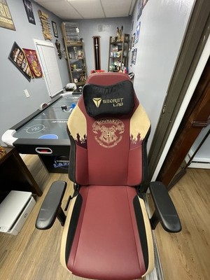 Secretlab Harry Potter Hogwarts Office Chair Burgundy/Black/Beige w/Headrest