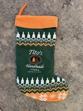 Tito’s Handmade Vodka Austin Texas - Christmas Stocking  2025