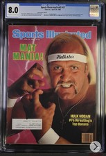 April 29 1985 Sports Illustrated Hulk Hogan Mat Mania CGC 8.0