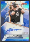 2025 Bowman's Best Kevin McGonigle Best of Auto TRUE Blue Refractor /150 Tigers