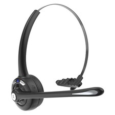 Bluetooth Headset with Microphone,V5.1,Noise Canceling Wireless On Ear Headph...