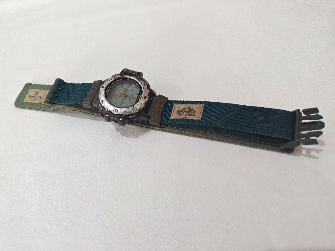 CASIO デジアナ時計 1375 PRT-50 ISJ Casio Pro Teek Quartz 1375 PRT-50 Ana-Digi Vintage Men's