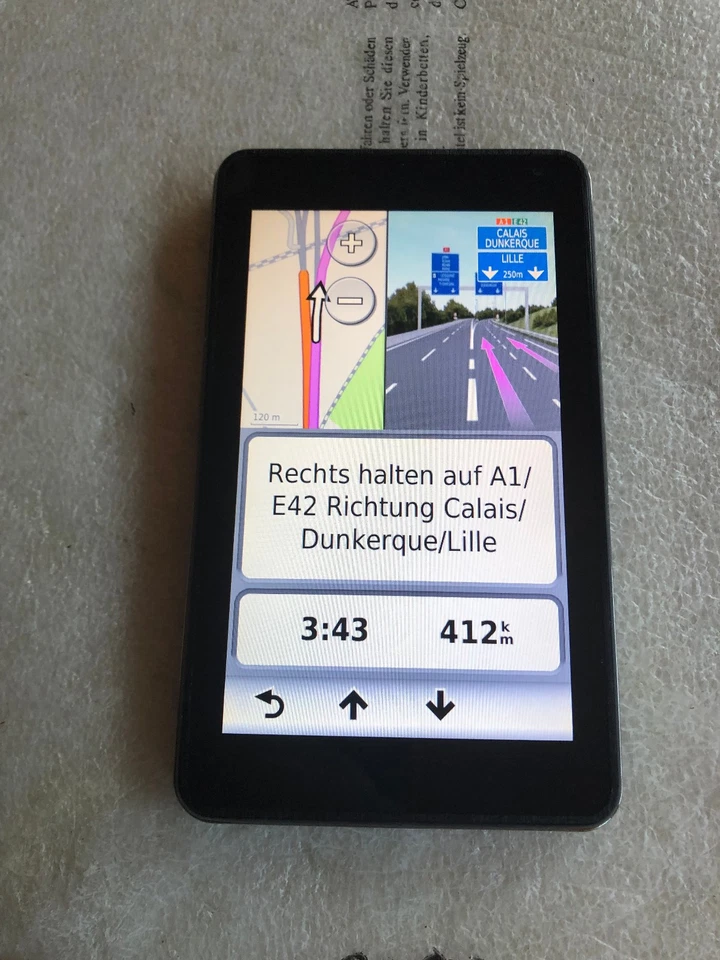 GARMIN NÜVI 3790 LMT GPS NAVIGATION EUROPA 2026.20 KOSTENL K-UPDATES 16 GB►57153 - Bild 3 von 4
