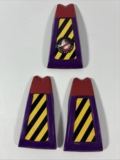 Vintage Extreme Ghostbusters Trap Parts 3 Fins Flaps Lid Trendmasters 1997 RARE
