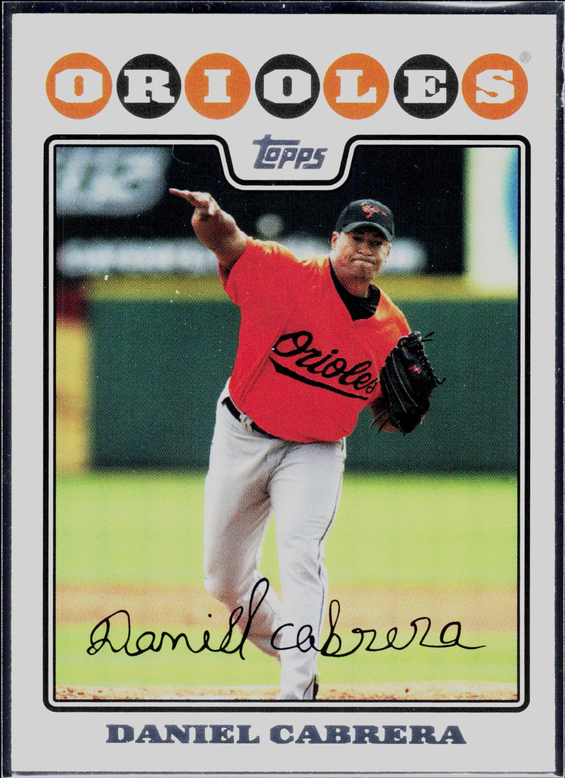 2008 Topps #341 Daniel Cabrera