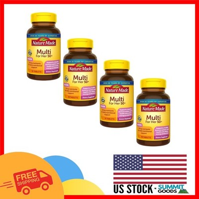 Essential 22 Nutrient Multivitamin for Women 50+, Gluten-Free Formula
