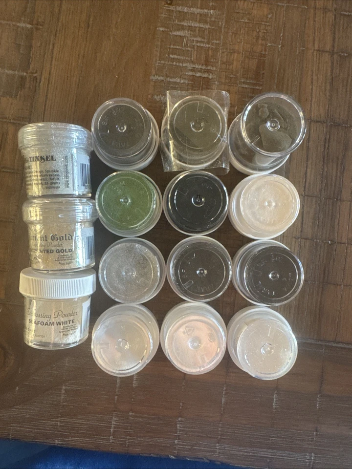 Juego de 15 polvos en relieve Stampin Up Foto 2 de 2